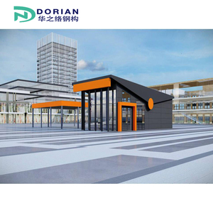 4 Verdiepingen Tellende Stalen Structuur Geprefabriceerd Commercieel Winkelgebouw - Product Image 4