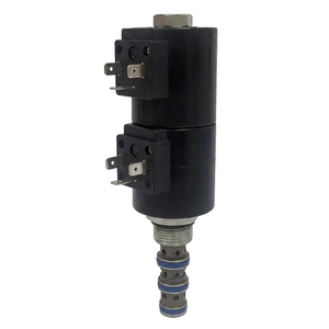 Válvula <span class=keywords><strong>de</strong></span> control direccional hidráulica accionada por solenoide <span class=keywords><strong>de</strong></span> fábrica ISV10-47D, 3 posiciones, 4 vías, tipo carrete, válvula <span class=keywords><strong>de</strong></span> cartucho, admite personalización - Product Image 1