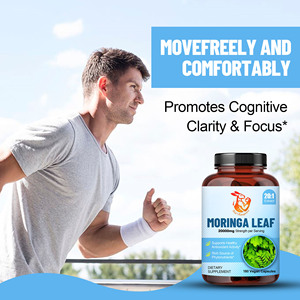 Customized Service Moringa Leaf Supports Healthy Antioxidant Activity with Moringa 20:1 Extract <b>Herbal</b> <b>Supplement</b> Vegan Capsules - Product Image 6