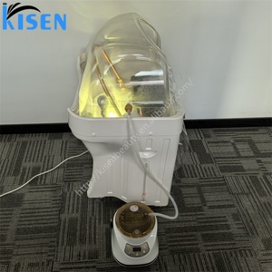 ชุดอุปกรณ์ทำสปาผม Kisen Salon Machine 2 ถัง พร้อมอ่างสระผม ไฟบำบัด เครื่องทำน้ำอุ่น และเครื่องอบไอน้ำ - Product Image 3
