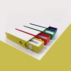 Derui CR <b>Containers</b> with Child-Proof Sliding Drawer Customized Child-Resistant Paper Packaging Matt Lamination for Cartridges - Product Image 1