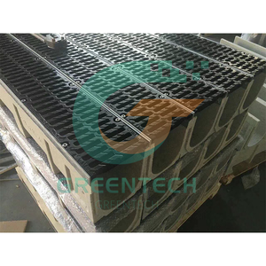 GREENTECH Drain de sol extérieur Gouttière EN1433 Fossé de drainage en béton polymère avec grilles - Product Image 5