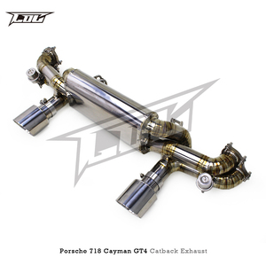 Tuyau d'échappement de soupape de commande d'échappement COC pour <span class=keywords><strong>Porsche</strong></span> <span class=keywords><strong>718</strong></span> <span class=keywords><strong>Cayman</strong></span> <span class=keywords><strong>GT4</strong></span> 4.0L 2020-<span class=keywords><strong>2022</strong></span> - Product Image 6