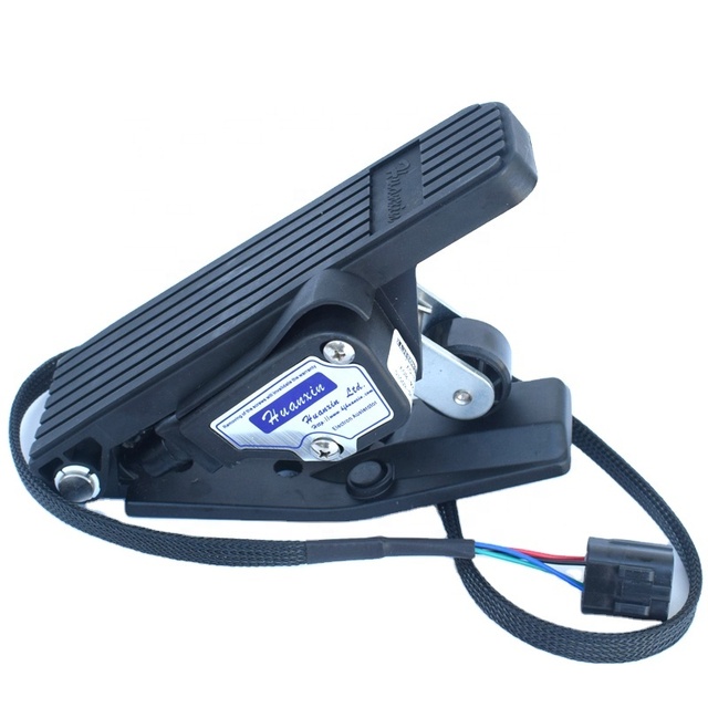 JCTH-8001 24-80v Foot Pedal Accelerator Throttle with 4 Wire and 6 Core Plug for Forklift Truck/electric Cart