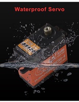 Servomoteur numérique HV sans balais 20-40kg à couple élevé, action rapide 0,09s, engrenages en acier renforcé, pour mise à niveau de course RC