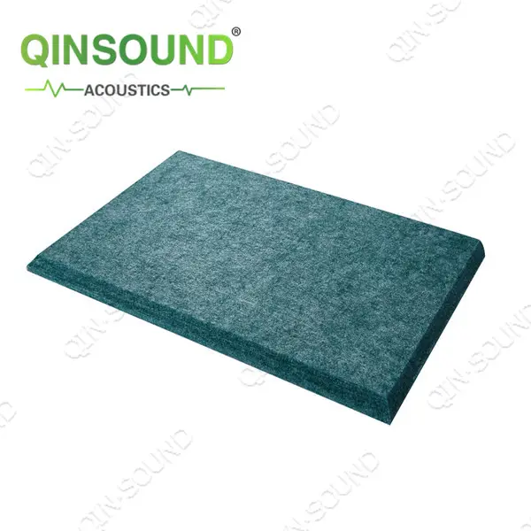 Eco-friendly colored Soundproof Wall Board polyester fiber felt sound absorption acoustic board PET insulation board