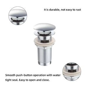 Dễ dàng cài đặt chống tắc nghẽn thép không gỉ lưu vực cống với tràn bồn rửa cống Kit cho phòng tắm nhà bếp - Product Image 4