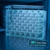 Plaque de laboratoire en polypropylène à 48 puits ronds, fond en U, format unique et irrégulier, pour la recherche scientifique