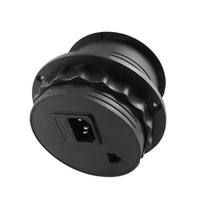 Enchufe de Extensión Redondo para Escritorio de Sudáfrica, 1 Tomacorriente de CA, 1 Puerto LAN, Regleta de Alimentación Empotrada para <span class=keywords><strong>Muebles</strong></span> - Product Image 3