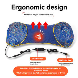Oreiller professionnel multifonctionnel pour colonne vertébrale cervicale avec coussin de moxibustion chauffant électrique Fournitures de thérapie de <span class=keywords><strong>rééducation</strong></span> - Product Image 3