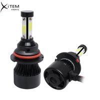 X7 Auto Cob H4 Kit de phares Led 55W 9006 9005 phares Led HB3 H1 H3 lampes H11 Super lumineux LED feux de voiture H7 ampoules Led