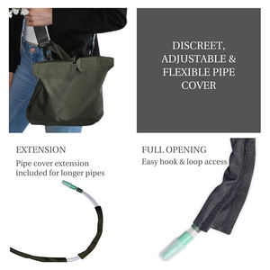 ถุงระบายน้ําปัสสาวะ ถุงของคุณเอง ถุงปัสสาวะเพื่อความเป็นส่วนตัวพร้อมฝาปิดท่อสายสวน - Product Image 5