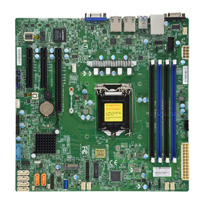 Carte mère de serveur MicroATX MBD-X11SCL-F avec socket unique LGA-1151 (socket H4) Intel C242, prise en charge DDR4, nouvelle livraison rapide, bon prix - Product Image 1