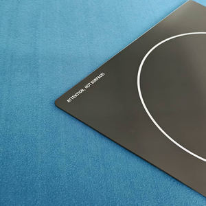 <span class=keywords><strong>Plaque</strong></span> <span class=keywords><strong>de</strong></span> <span class=keywords><strong>cuisson</strong></span> en céramique pour cuisinière à induction <span class=keywords><strong>Plaque</strong></span> <span class=keywords><strong>de</strong></span> verre en céramique noire - Product Image 4