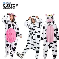 Combinaison fantaisie surdimensionnée pour femme, prête pour les fêtes, ensemble de pyjama cosplay, vêtements pour enfants, cadeau de vacances pour adultes et enfants IM83-W
