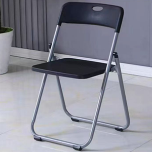 Silla Plegable Portátil de Plástico Moderna para Dormitorio de Estudiantes, Oficina en Casa y Uso en Exteriores - Product Image 3