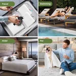 Toallas desechables comprimidas, precio atractivo, secado rápido, venta al por mayor, respetuosas con la piel para Hotel, salón de masajes, Spa, peluquero - Product Image 5