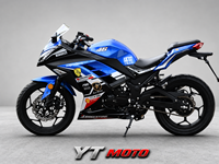 Moto sportive d'occasion 200cc, moteur monocylindre, moto de course Ninja