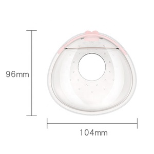 Coquilles de collecte de lait maternel en silicone de fabrication OEM neuves 2025 avec bouchon, gobelets de collecte de lait maternel - Product Image 5