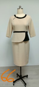 En Oferta, Vestido de Oficina de Calidad para Mujer, Talla Grande, Ropa Africana para Mujer, Vestido Informal - Product Image 4
