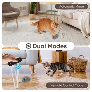 Manufacturer Price Remote Control <strong>Cat</strong> <strong>Toy</strong> Rechargeable Mouse <strong>Toys</strong> Fast Shipping Funny for Indoor <strong>Cats</strong> <strong>Toy</strong> - Product Image 3