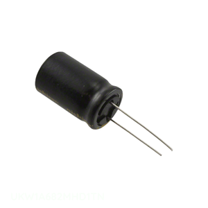Distribuidor Autorizado, Condensador de Aluminio con Orificio Pasante, 6800UF, 20%, 10V, RADIAL, 6800 uF, UKW1A682MHD1TN - Product Image 1