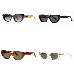 LBAshades Lunettes de soleil confortables pour femmes, de haute qualité, design rétro œil de chat, polarisées, montures épaisses à bordure complète, logo personnalisé, acétate - Product Image 5