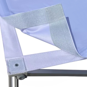 POP L đứng có thể gập lại vải Backdrop Banner đứng Bạc/Đen độc lập quảng cáo tường cho triển lãm thương mại & triển lãm - Product Image 4