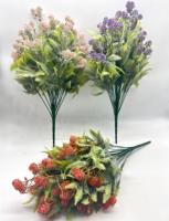 Décoration de mariage, maison et hôtel : Plantes et fleurs artificielles pour Noël et la Saint-Valentin - Bouquets de plantes artificielles de qualité supérieure