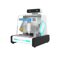 Machine d'impression 3D automatique pour sucre, dispositif d'impression alimentaire pour bonbons à l'isomalt, idéal pour les événements festifs et la décoration de gâteaux de mariage
