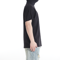 T-shirts personnalisés en coton épais, coupe oversize, effet vintage délavé, 100% coton, haute qualité, pour hommes