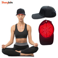 Casquette de thérapie par lumière rouge à 5 longueurs d'onde Shanglaite pour hommes, soulagement de la douleur pour le corps et les mains, beauté des cheveux