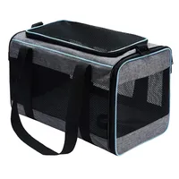 Sac de transport souple approuvé par la compagnie aérienne pour petits chiens et chats pour la randonnée et le voyage