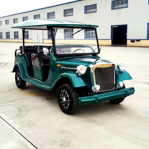 Coche Eléctrico Clásico de Diseño Europeo, Vehículo Retro Duradero para Transporte Turístico en Zonas Escénicas, de la Mejor Calidad, 4 Ruedas, ZOWN - Product Image 1