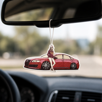 Diffuseur de voiture en bouteille 10 ml avec bâtonnets en coton, évaporation naturelle, parfum Freesia & Poire