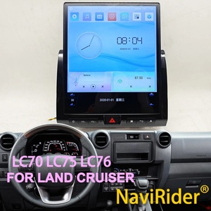 สำหรับ Toyota Land Cruiser LC70 LC75 LC76 ปี 2007-2021 หน้าจอแอนดรอยด์ สเตอริโอ มัลติมีเดีย เครื่องเล่นวิดีโอ คาร์เพลย์ วิทยุติดรถยนต์ ระบบนำทาง GPS - Product Image 1