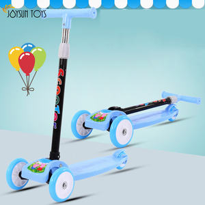 Di alta qualità <span class=keywords><strong>3</strong></span> ruote ABS in plastica Kick Scooter per bambini di sicurezza equilibrio pedale Scooter luce elettrica auto EN71 certificata - Product Image 5