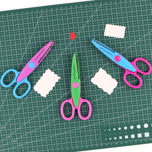 Perforateur de papier artisanal, poinçons pour <span class=keywords><strong>scrapbooking</strong></span>, ciseaux décoratifs colorés pour les bords du papier, artisanat durable, bricolage, plus de trous, ensemble de poinçons - Product Image 5