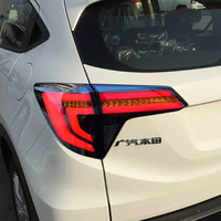 Conjunto de luces traseras JC Bulk Sale con cubierta transparente mejorada para Honda HR-V Vezel 2014-2019, juego de luces LED modificadas para intermitentes y freno.