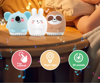 OEM RGB Haut-parleur Enfant Mini Portable White Noise Sound Machine Baby Sleep Machine White Noise Speaker Night Light