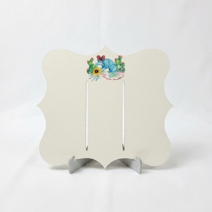 Cartoncino Espositore per Fasce per Capelli in Carta Kraft Riciclabile da 350 g/m² con Taglio Irregolare 8x5 Pollici, Stampa Colorata, per Fermagli e Fiocchi per Capelli - Product Image 2