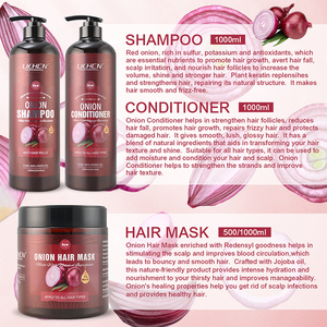 Champú orgánico anticaída para adelgazar el cabello, cebolla, 1 litro - Product Image 6