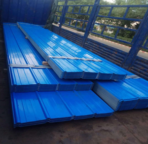 Tôles de Toiture Ondulées en Acier Galvanisé Prépeint (PPGI) Couleur Métal Zinc-Fer, Certifiées BIS, pour le Pliage et la Découpe - Product Image 5