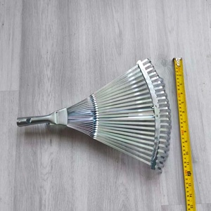 070960 Cabezal de rastrillo telescópico ajustable para hojas de jardín, chapado <span class=keywords><strong>en</strong></span> zinc - Product Image 4