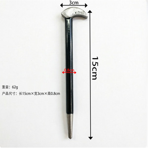 4 <b>Pc</b> Steel Pry Bar <b>Set</b> 6 12 16 20 Inch Heavy Duty Carbon Steel Industrial Round Stick For Construction And Repair - Product Image 5