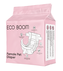 ओम ओडम कुत्ते डायपर महिला वितरक इको फ्रेंडली सुपर शोषक कोर बायो अतिरिक्त सोशोषक कम्पोस्टेबल सुरक्षित फिट - Product Image 3