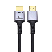 Câble Hdmi Ultra mince 8K, 1 m, 2 m, 3 m, certifié en chine, câble Hdmi 6Ft/6,6 ft