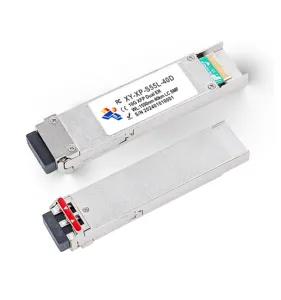 10G Duplex 40km 1550nm LC DDM Optical Transceiver SMF XFP Module Compatible With All Mainstream Brands