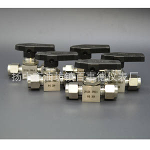 Válvula de Bola de Acero Inoxidable 304 de Estilo Americano DN12mm Personalizada, Válvula de Bola de Montaje en Panel de Tipo Recto con Conexión por Compresión - Product Image 3