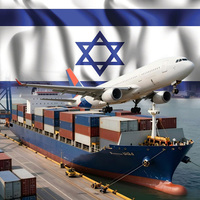 Agent d'expédition rapide et économique Chine vers Israël (Haïfa, Ashdod) – Conteneurs 20/40 HQ, LCL, Express (UPS, DHL, FedEx), Fret maritime et aérien